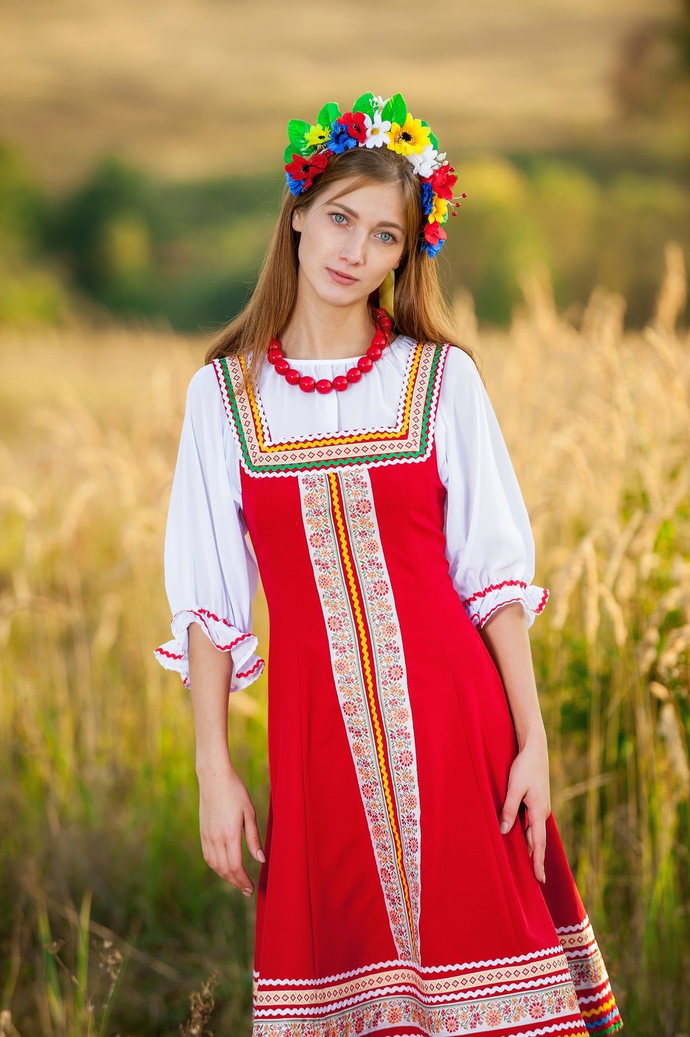Women in Slavic costumes in Kagoshima