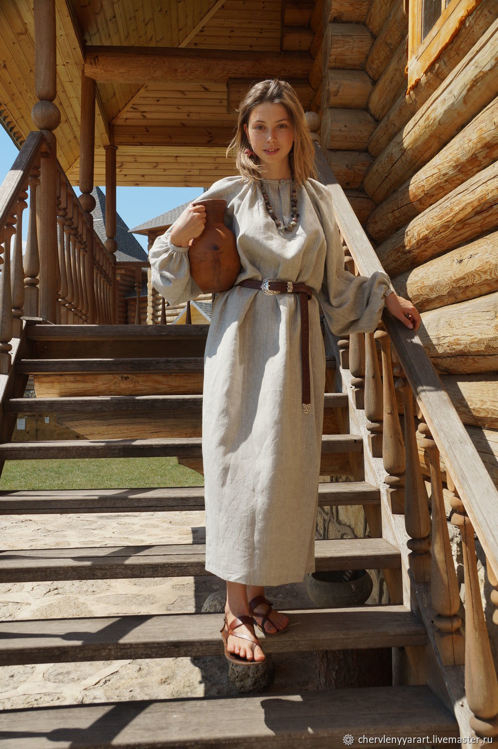 Girls in Slavic costumes in Kagoshima